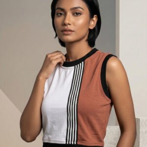 the split tone geometric tank